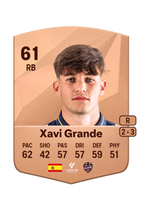 Xavi Grande Common 61 OVR