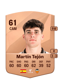 Martín Tejón Common 61 OVR