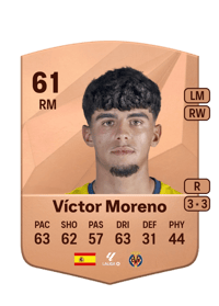 Víctor Moreno Common 61 OVR