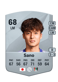 Kodai Sano Common 68 OVR