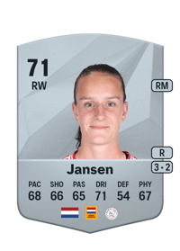 Bente Jansen Common 71 OVR
