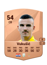 Roko Vukušić Common 54 OVR