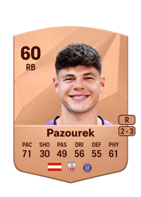 Luca Pazourek Common 60 OVR