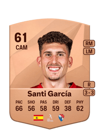 Santi García Common 61 OVR