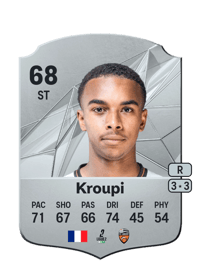 Eli Junior Kroupi Rare 68 OVR