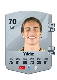 Kenan Yıldız Common 70 OVR