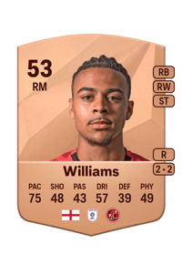 Theo Williams Common 53 OVR