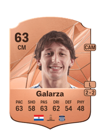 Matías Galarza Rare 63 OVR