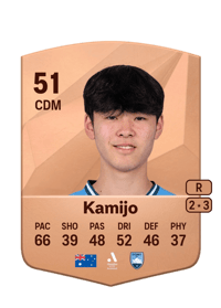 Wataru Kamijo Common 51 OVR