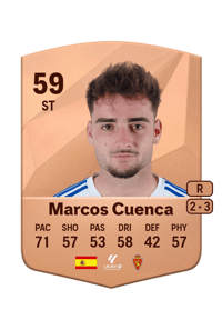Marcos Cuenca Common 59 OVR