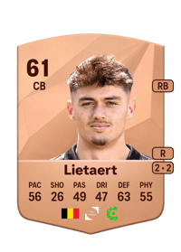 Jonas Lietaert Common 61 OVR