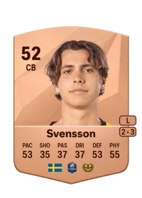 Liam Svensson Common 52 OVR
