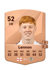 Gallagher Lennon Common 52 OVR