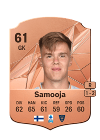 Jasper Samooja Rare 61 OVR