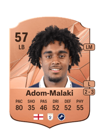 Nino Adom-Malaki Rare 57 OVR
