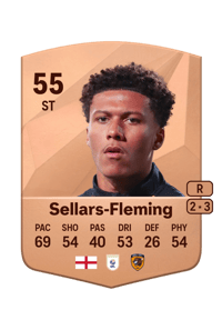 Tyrell Sellars-Fleming Common 55 OVR
