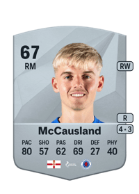 Ross McCausland Common 67 OVR