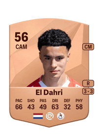 Hamza El Dahri Common 56 OVR