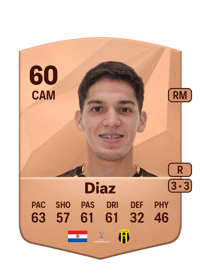 Bruno Diaz Common 60 OVR