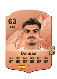 Damián Rare 63 OVR