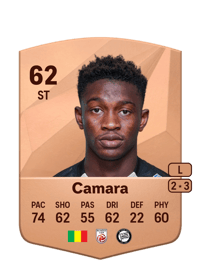 Amady Camara Common 62 OVR