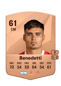 Nehuen Benedetti Common 61 OVR