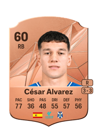 César Álvarez Rare 60 OVR