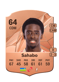 Hakim Sahabo Rare 64 OVR