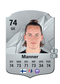 Sofia Manner Rare 74 OVR