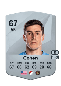 Josh Cohen Common 67 OVR