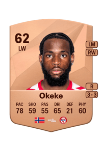 Obilor Denzel Okeke Common 62 OVR