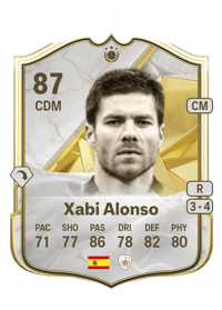 Xabi Alonso Icon 87 OVR