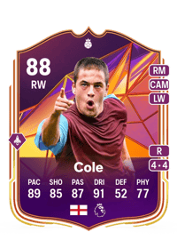 Joe Cole Track Stars Hero 88 OVR