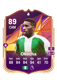 Jay-Jay Okocha Track Stars Hero 89 OVR