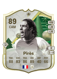 Robert Pirès Winter Wildcards Icon 89 OVR