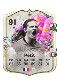 Emmanuel Petit FUT Birthday Icon 91 OVR