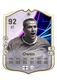 Michael Owen On This Day Icon 92 OVR