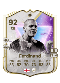 Rio Ferdinand Future Stars Icon 92 OVR