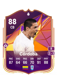 Iván Córdoba Track Stars Hero 88 OVR