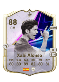Xabi Alonso On This Day Icon 88 OVR