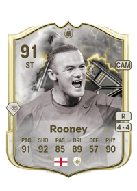 Wayne Rooney Thunderstruck ICON 91 OVR