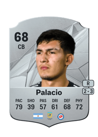 Tobías Palacio Rare 68 OVR