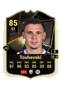 David Toshevski Team of the Week 85 OVR