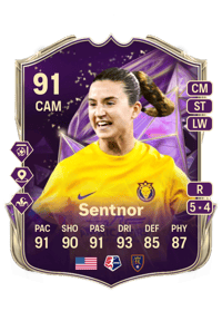 Allyson Sentnor TOTS Highlights 91 OVR
