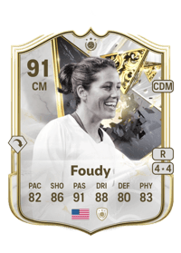 Julie Foudy Centurions Icon 91 OVR