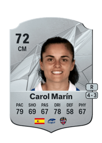 Carol Marín Rare 72 OVR