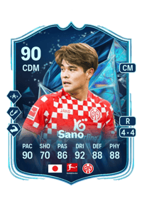Kaishū Sano TOTS Honourable Mentions 90 OVR