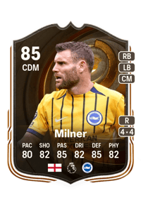 James Milner Ultimate Succession 85 OVR