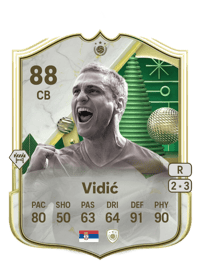 Nemanja Vidić Winter Wildcards Icon 88 OVR