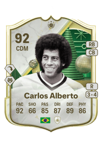 Carlos Alberto Winter Wildcards Icon 92 OVR